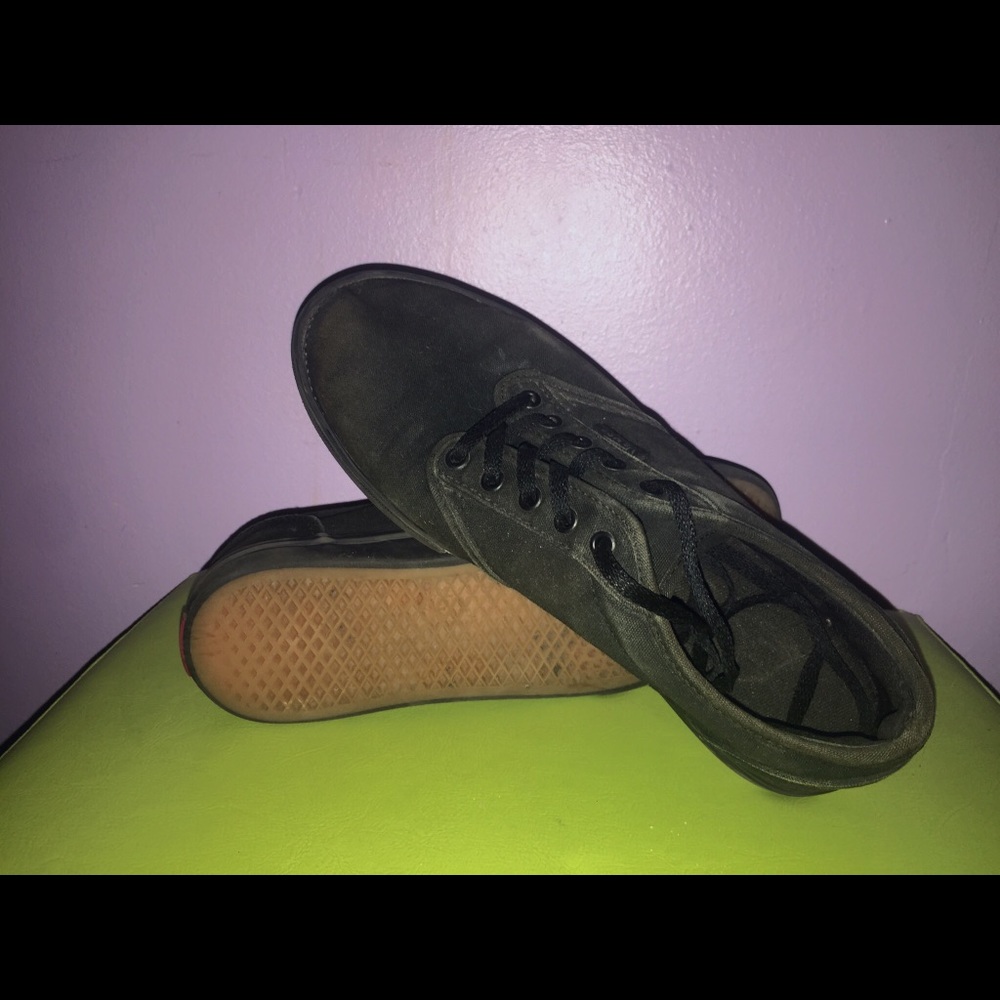 Black Low Top Vans